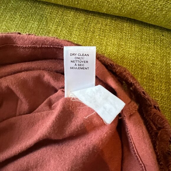 Banana Republic Heritage Collection Terracotta Woven Shift Dress XS - Picture 10 of 11